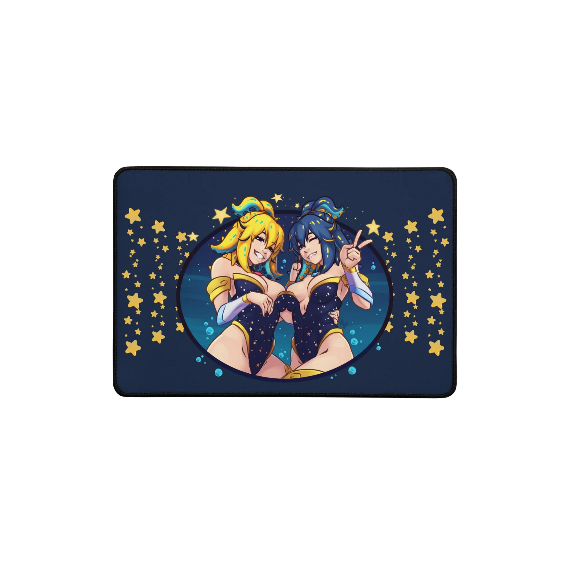 "Double Trouble" Desk Mat product image (1)