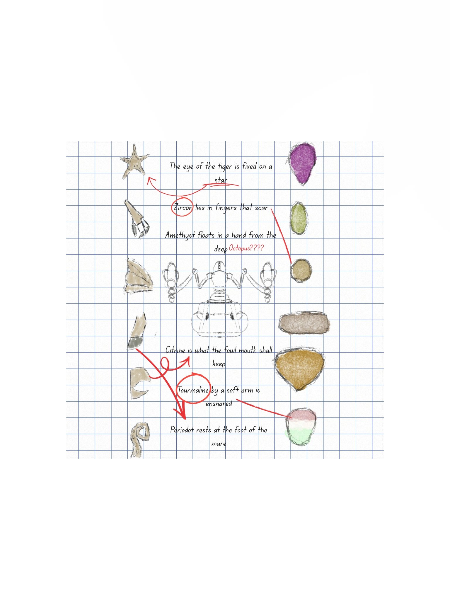 Gem Puzzle Notebook Print product image (2)