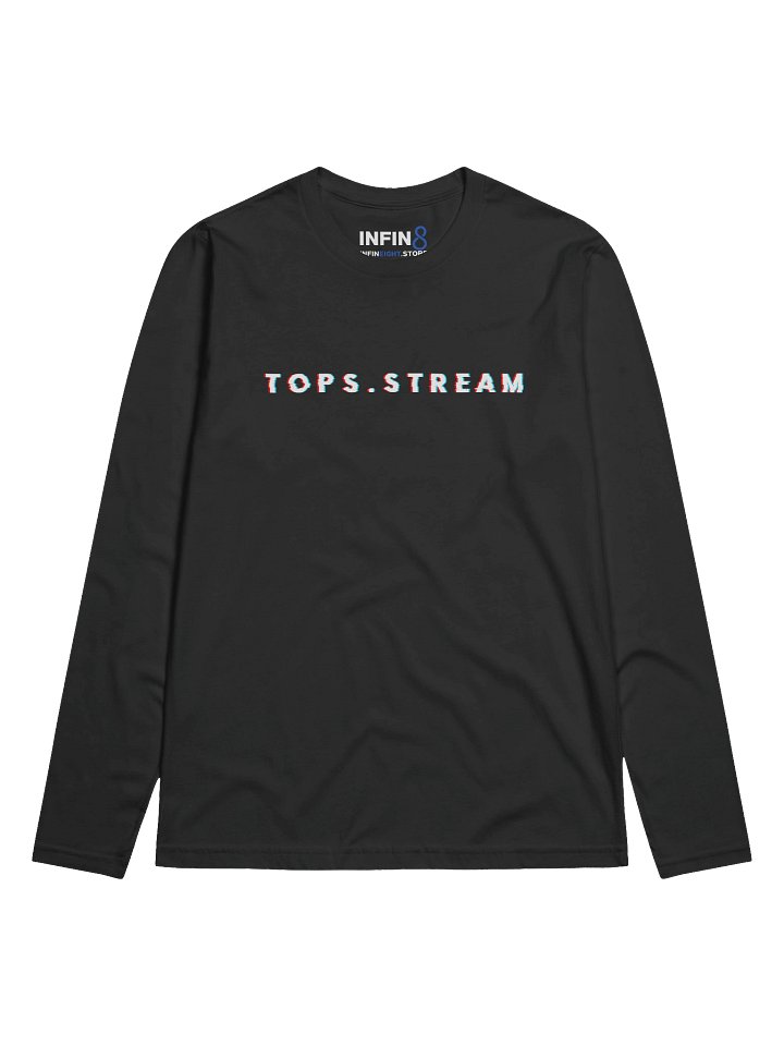 Tops Glitch Long Sleeve T-Shirt product image (1)