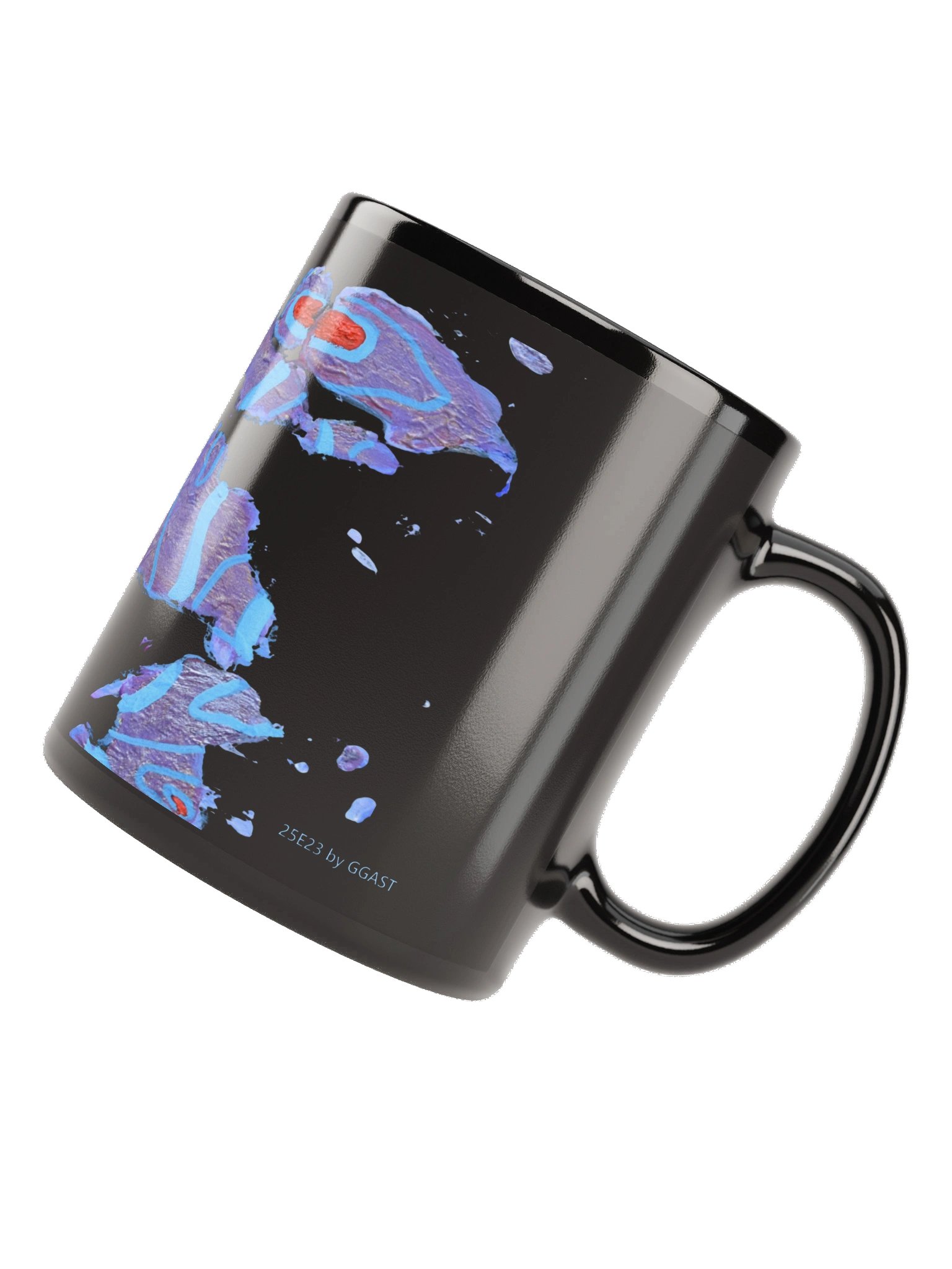 Energy Code Series Glossy Black Mug product image (11)
