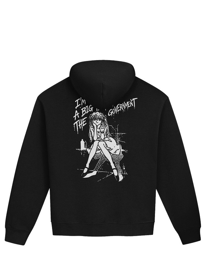 NOT A BIG FAN - Hoodie. black vers. product image (2)