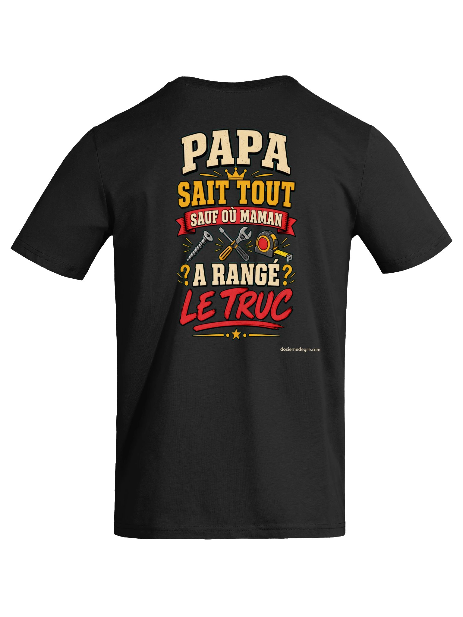 T-shirt Papa sait tout – Cadeau humoristique pour papa product image (2)