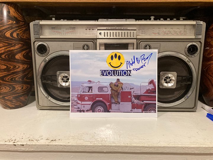DreamWorks Evolution Autographed By Michael Ray Bower TRUCK Photo product image (1)