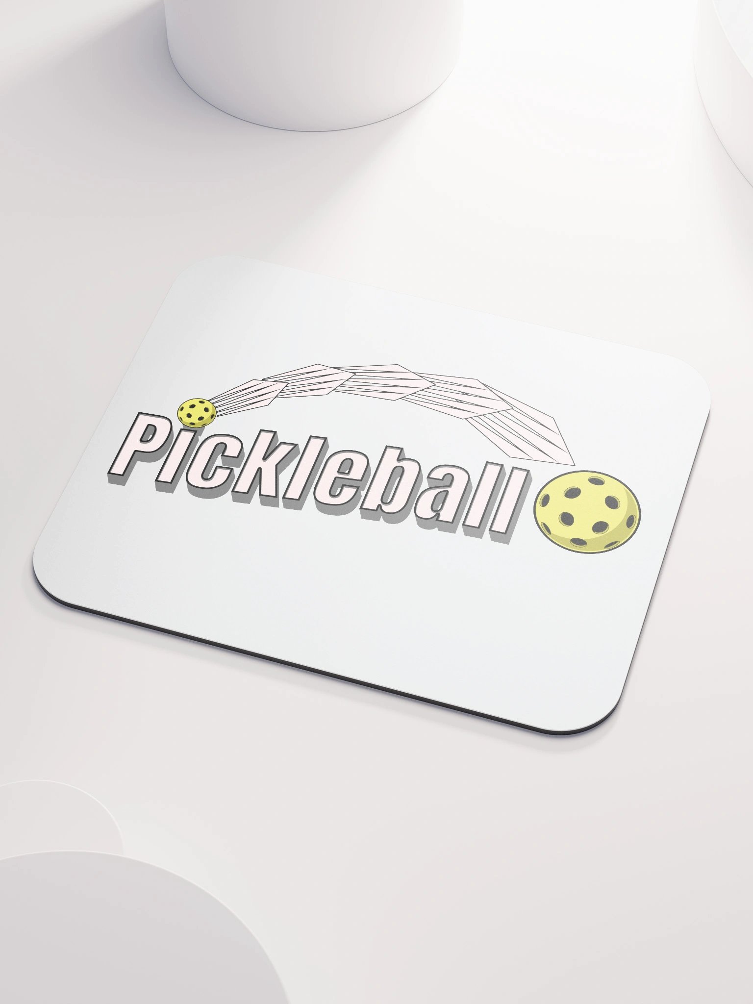 Pickleball Swoosh Motion Classic Mouse Pad product image (3)