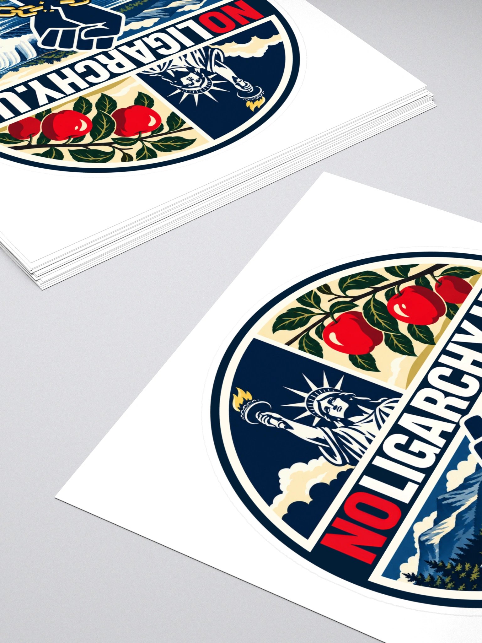 New York NOLIGARCHY.US sticker product image (4)