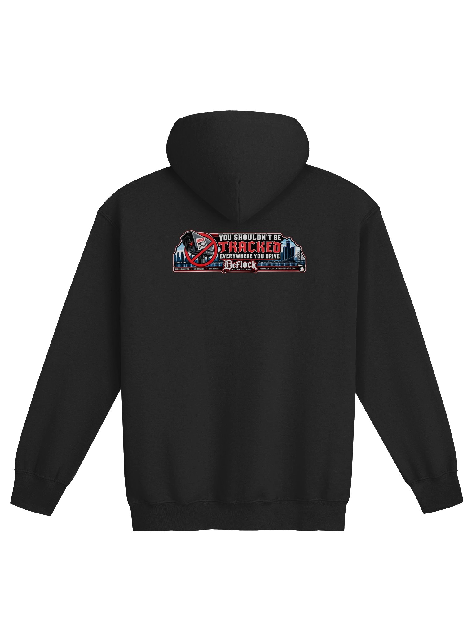 You Shouldn't Be Tracked Everywhere You Drive Full Zip Hoodie product image (1)