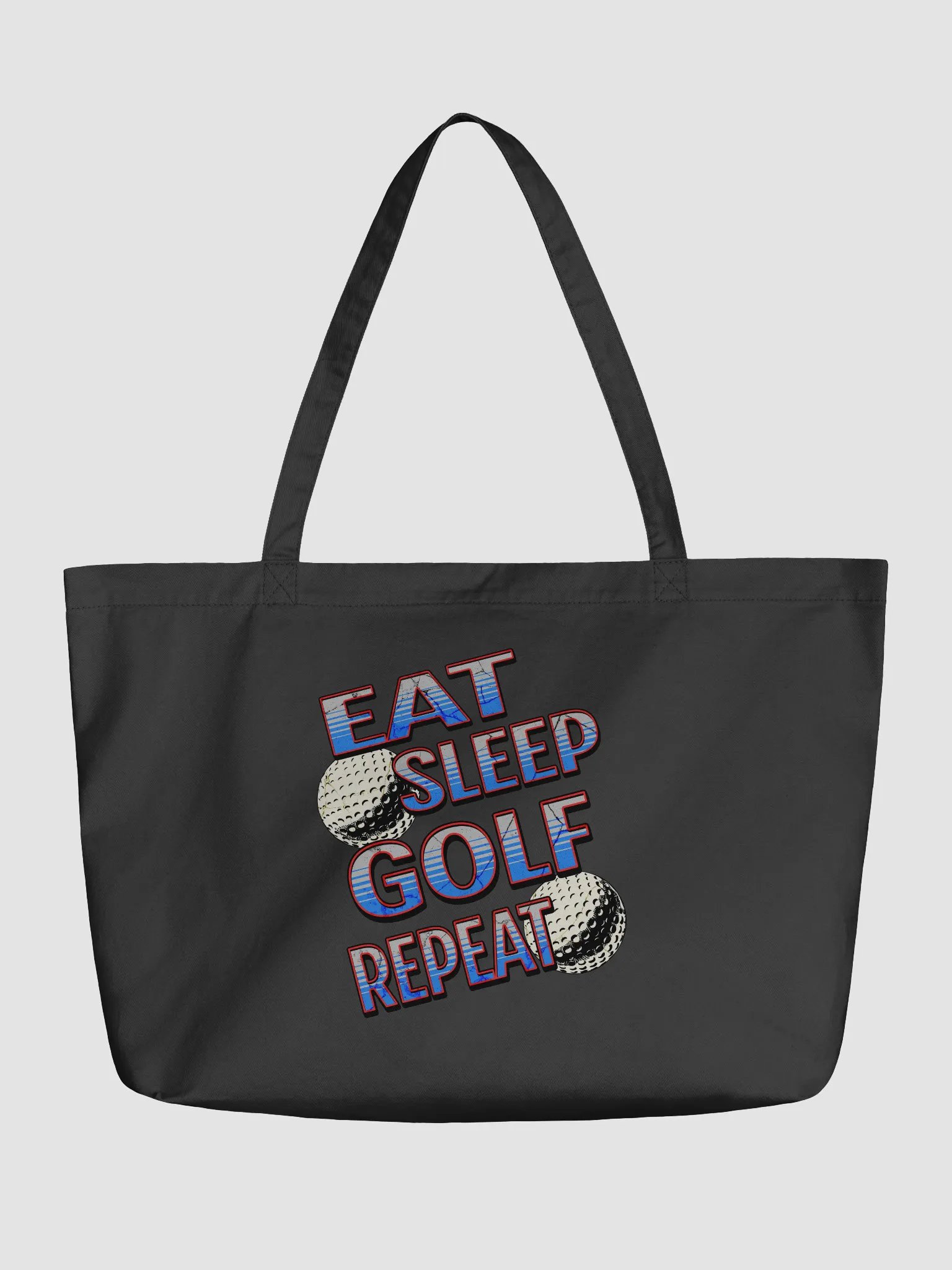 Eat Sleep Golf Repeat Angle Lover's Statement Tote product image (2)