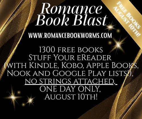 One day only, stuff your ereader with over 1300 romance books! Start stuffing now! https://www.romancebookworms.com/