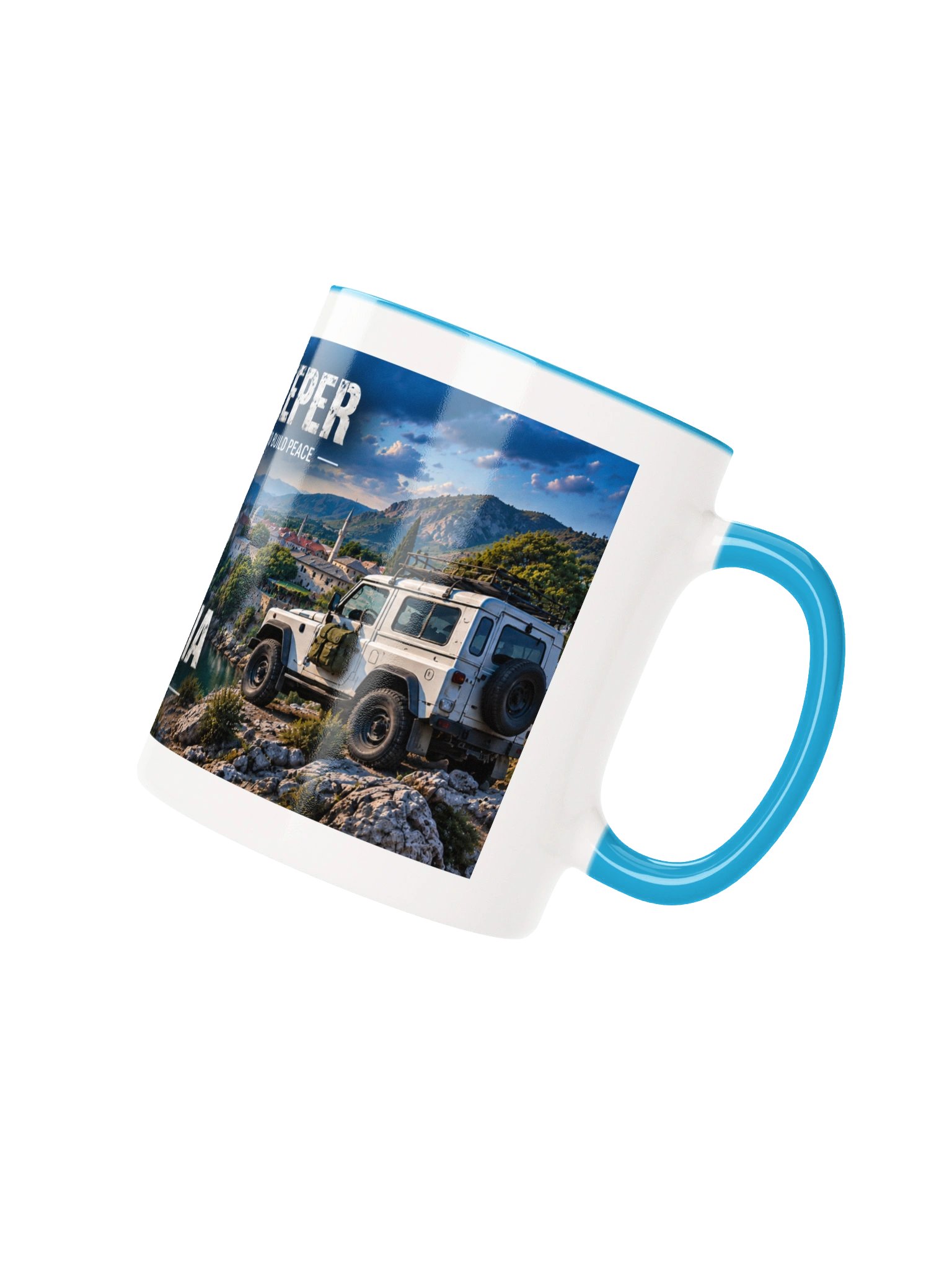 BOSNIA Peacekeeper Mug – 11 oz product image (2)