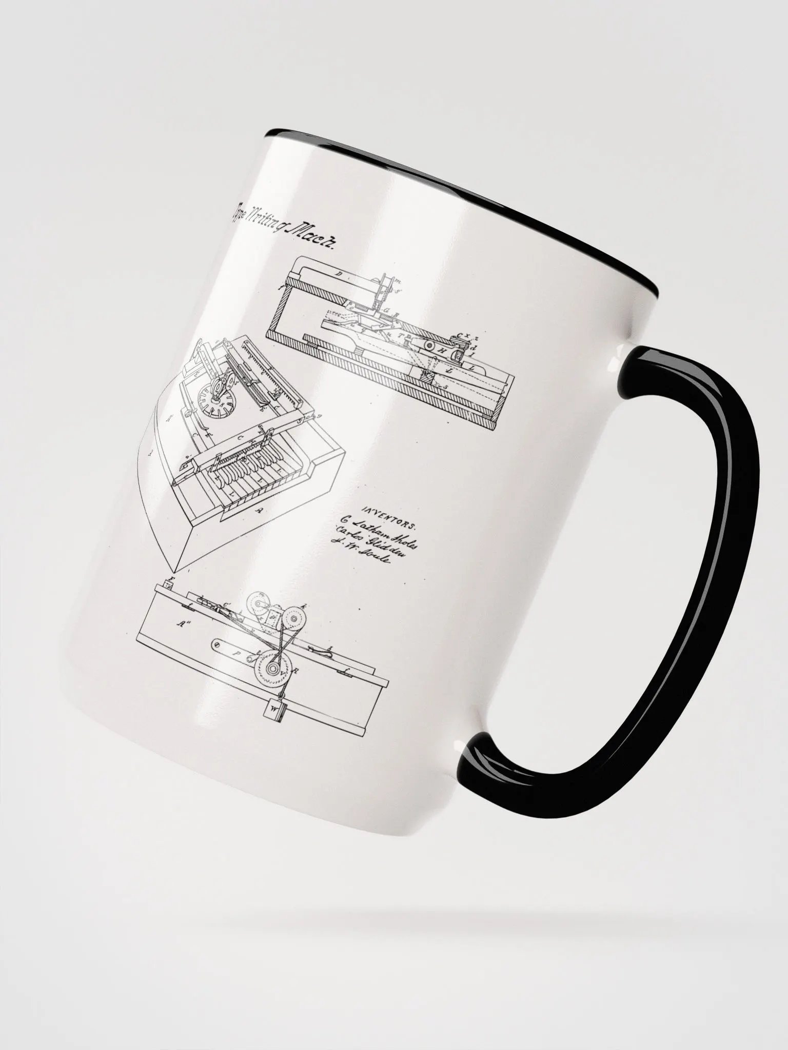 Sholes, Glidden, & Soule – Type Writing Machine (Typewriter) product image (3)