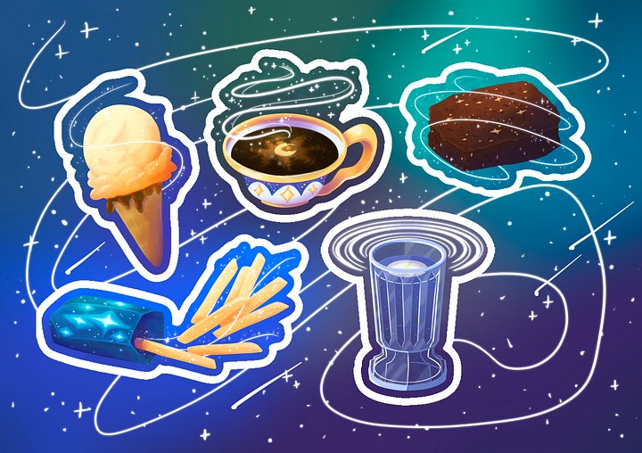 Celestial Café, Sticker Sheet I product image (1)