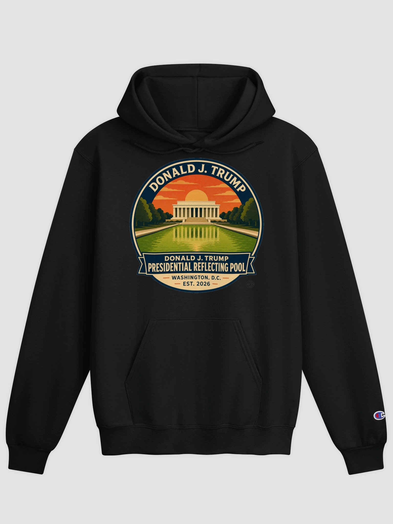 Champion Unisex Hoodie - Donald J. Trump Presidential Reflecting Pool™ product image (1)