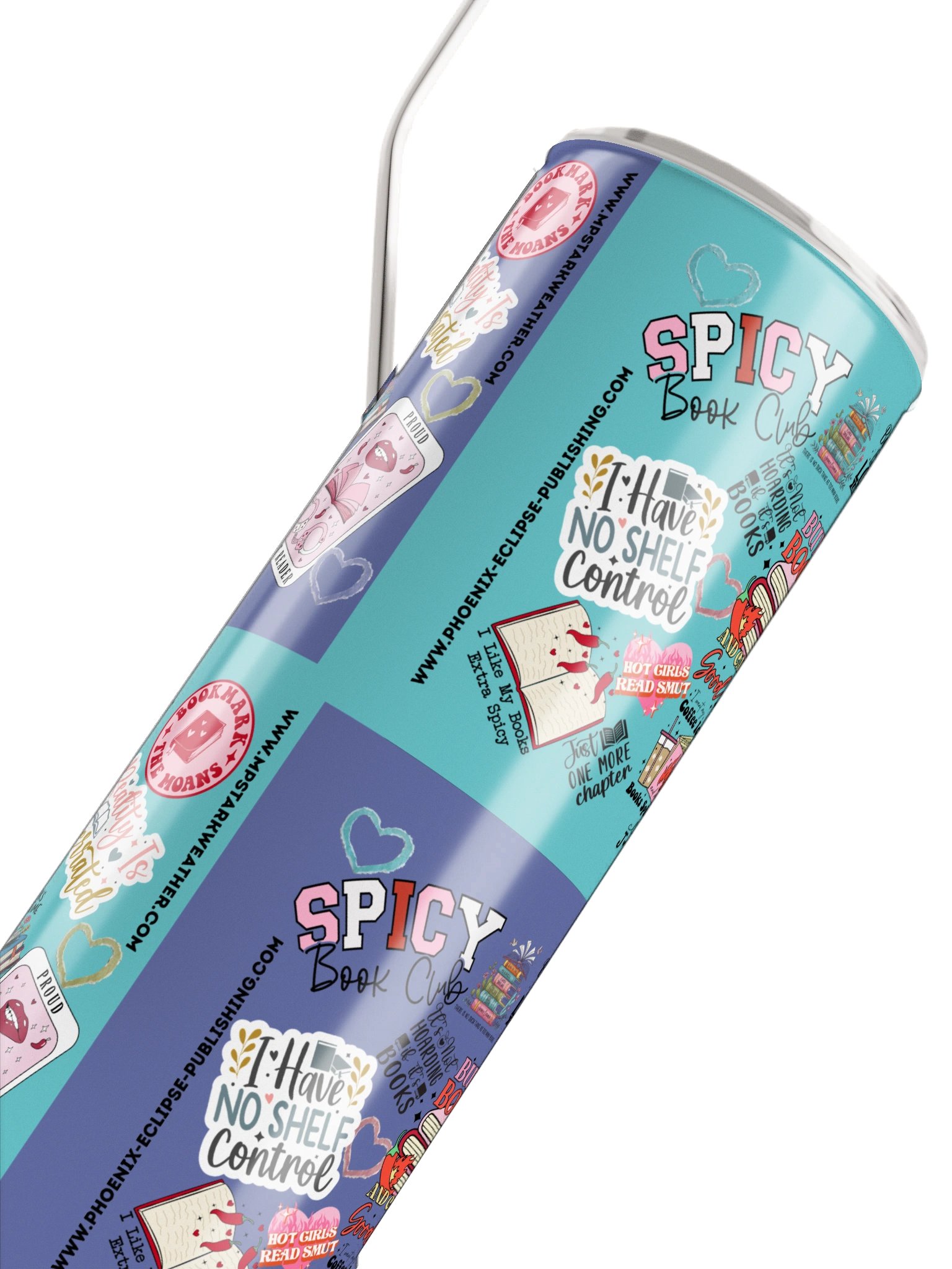 colorblock book tumbler product image (4)