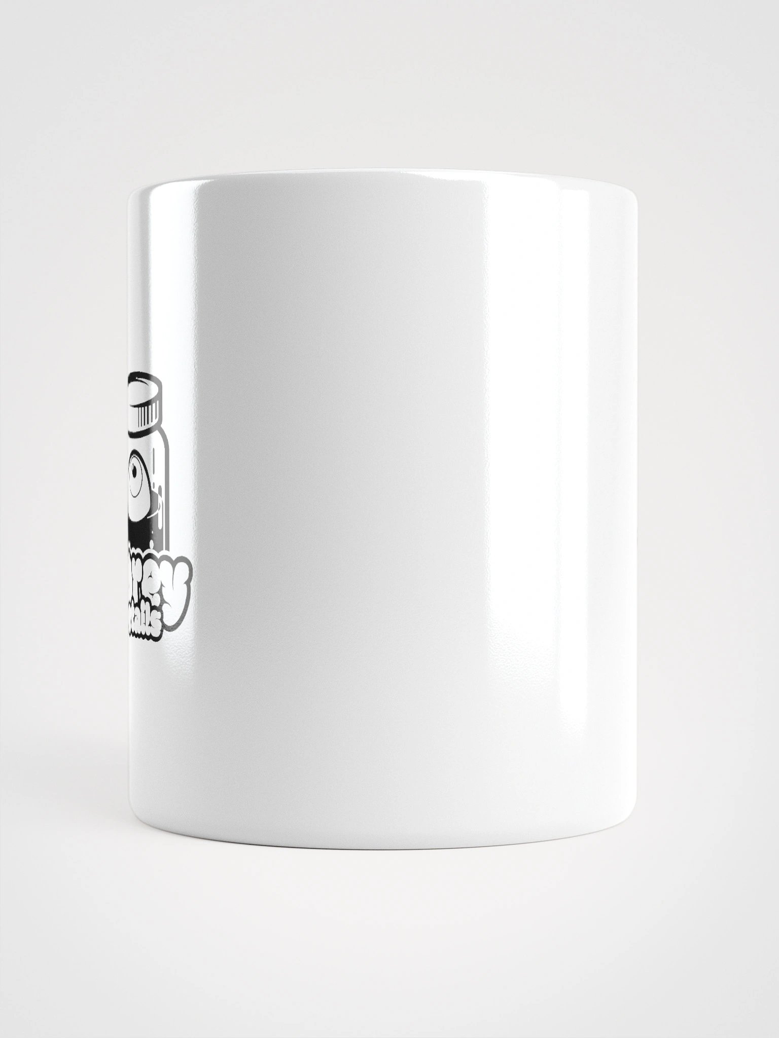 Full Logo Black - White Glossy Mug product image (5)