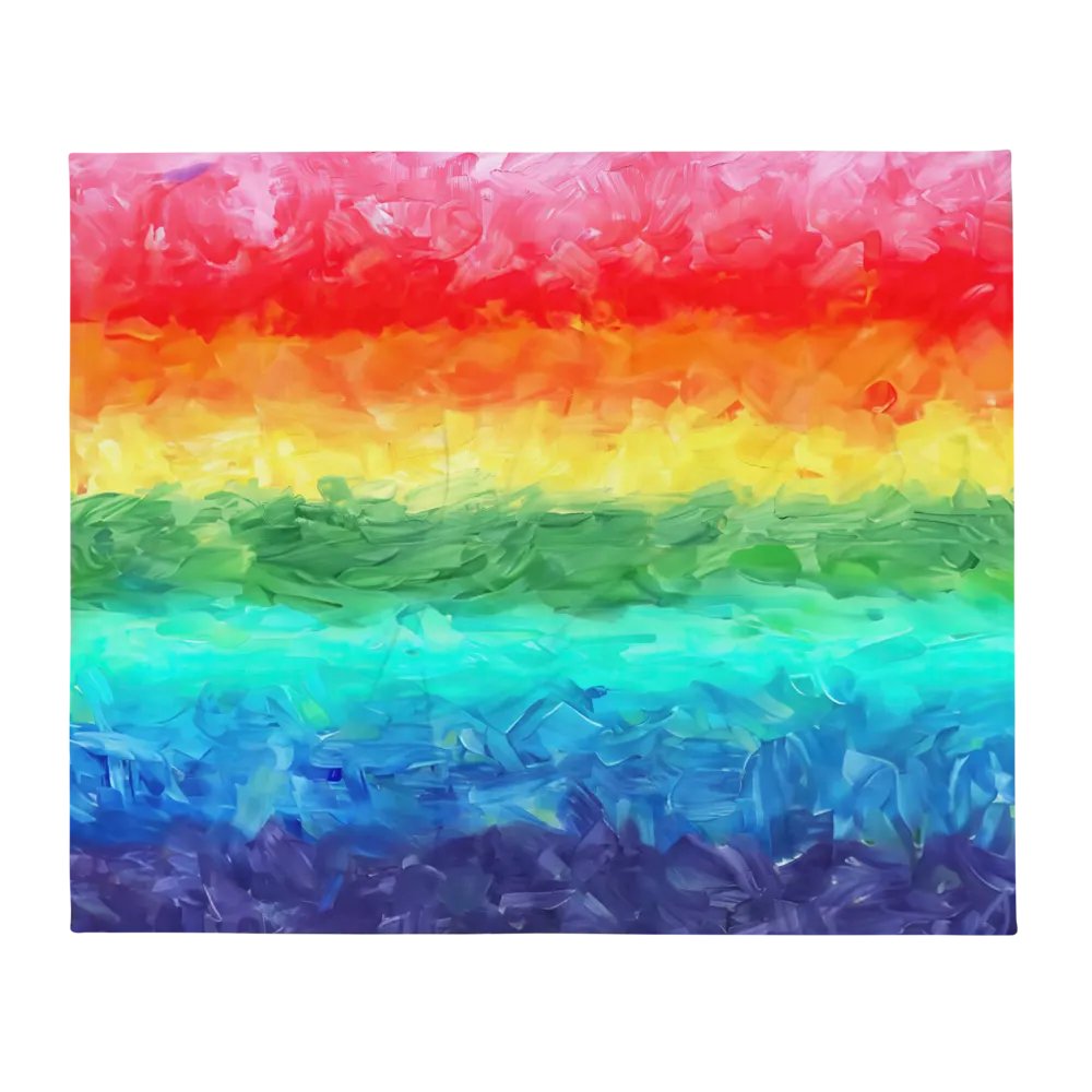 Retro Pride - 1978 Color Wash Design Throw Blanket product image (2)