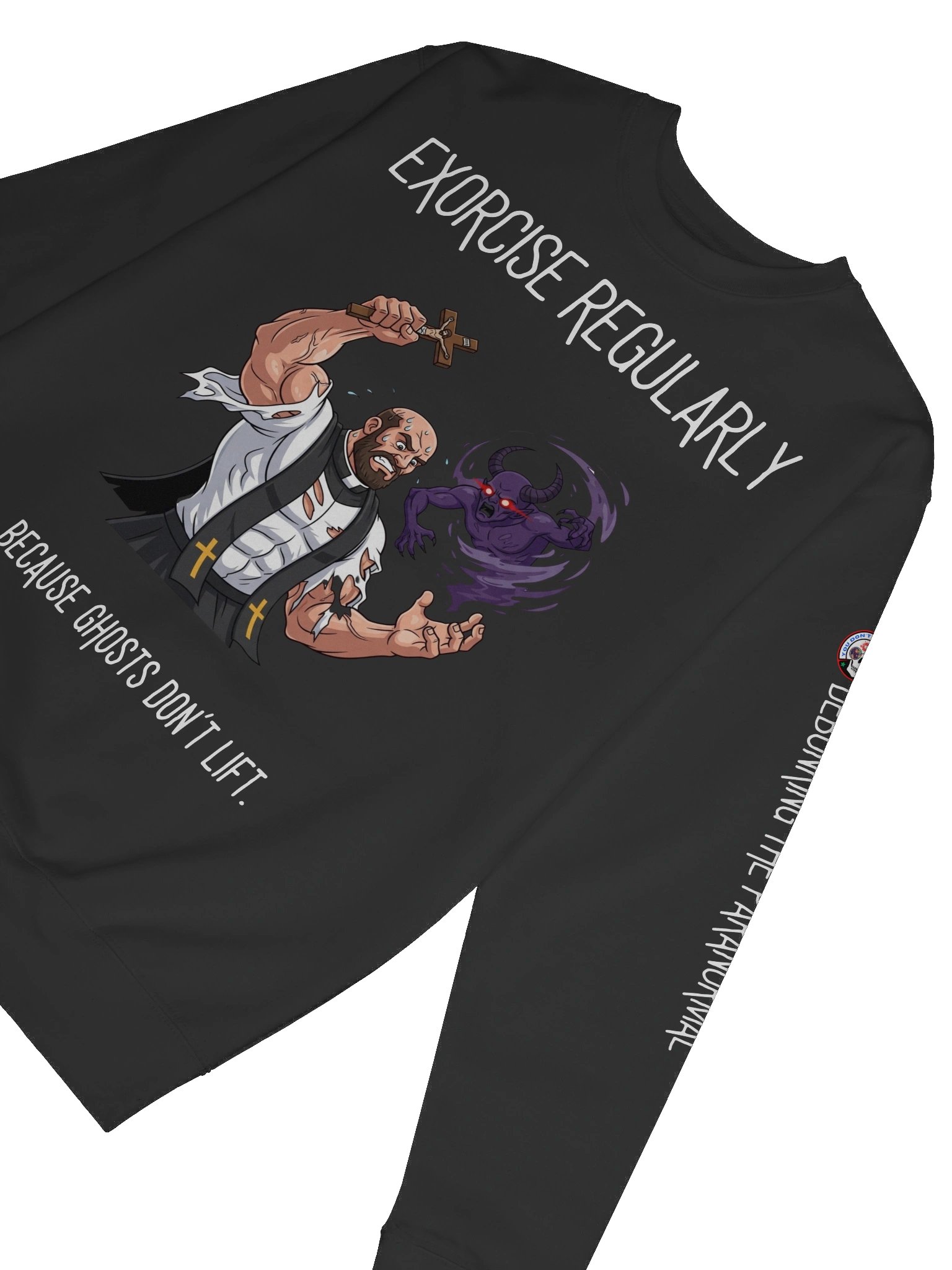 Exorcise Regularly – Crewneck Sweater product image (6)
