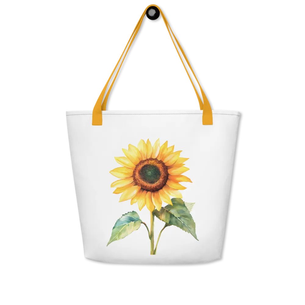 Vibrant Sunflower All-Over Tote Bag product image (4)