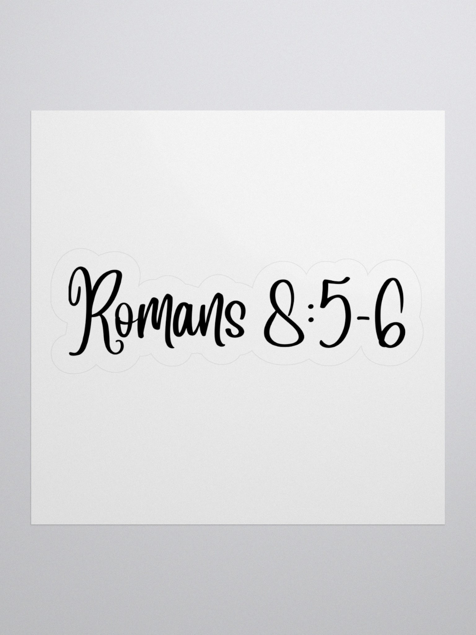 Romans 8:5-6 product image (1)