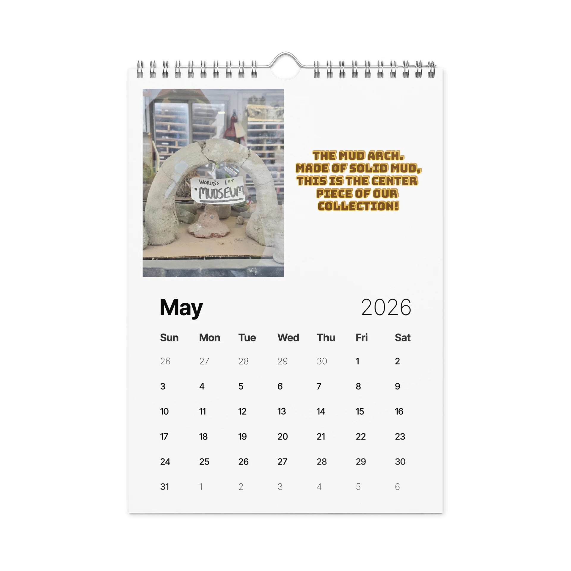 Mud Museum Calendar product image (10)