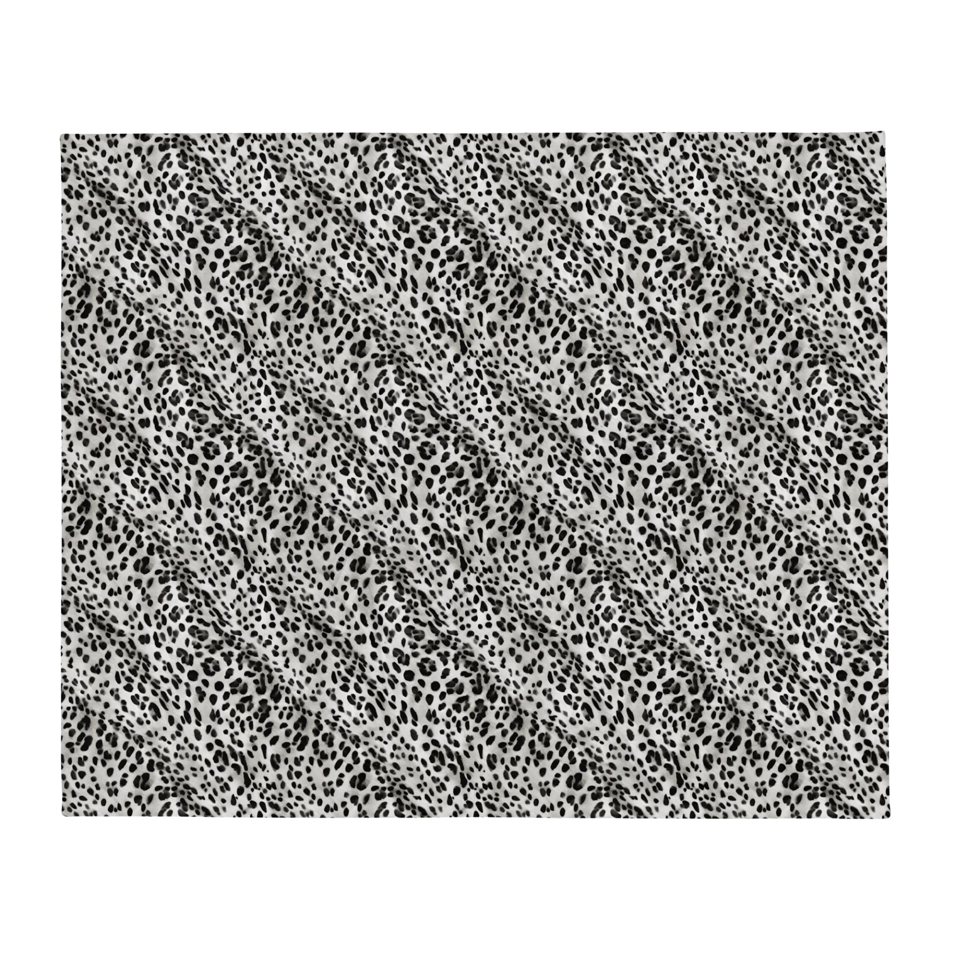 Grey Leopard Blanket product image (1)