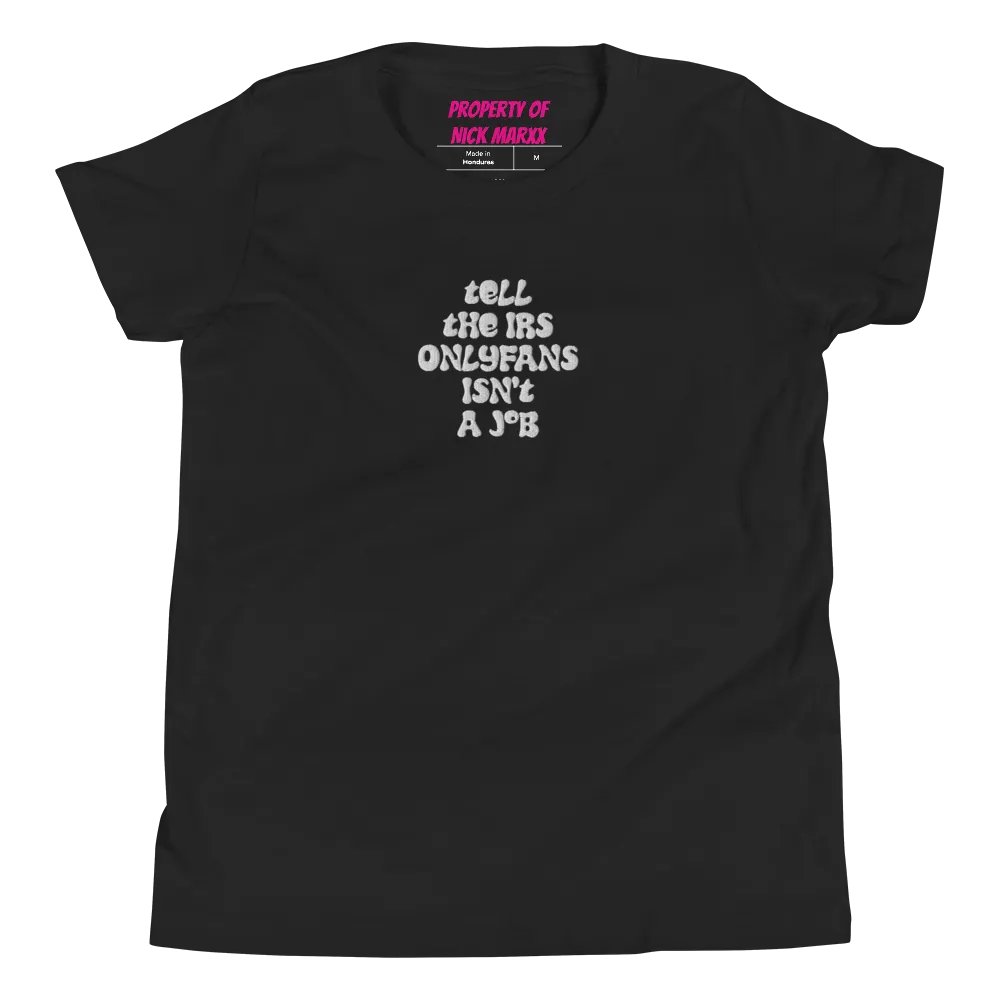 TELL THE IRS Youth Size product image (1)