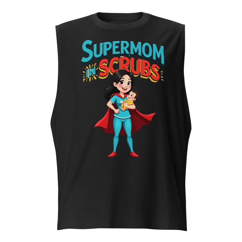 Supermom in Scrubs Muscle Tank product image (1)