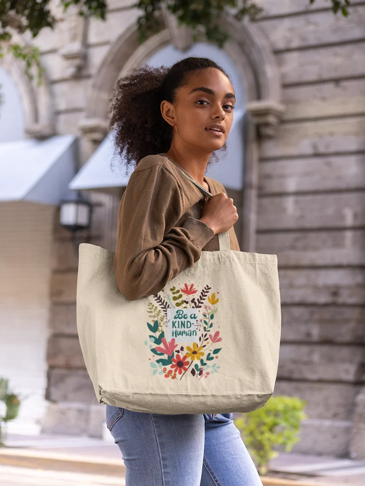 Be A Kind Human Tote product image (1)