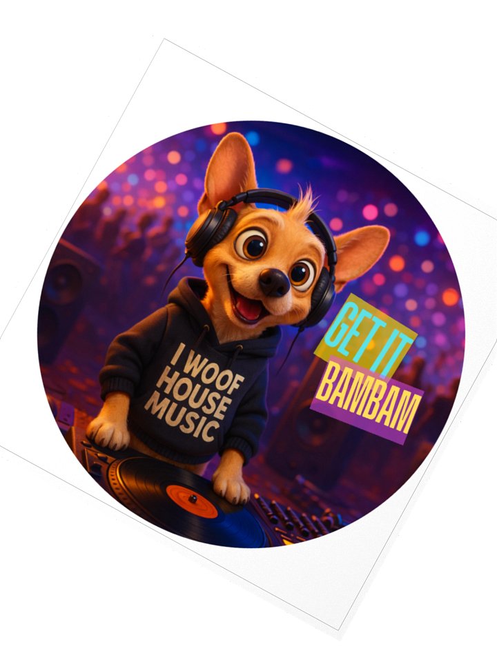 Get It Bam Sticker 3 X 3 product image (2)