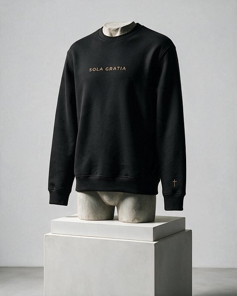 SOLA GRATIA OGANIC CREWNECK