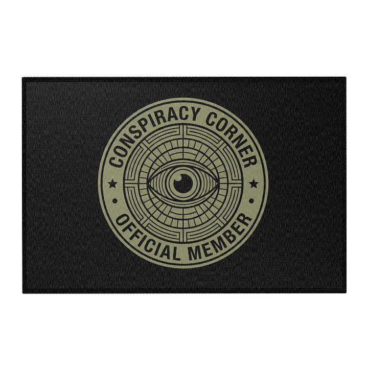 Conspiracy Corner Eye Emblem Rug product image (1)