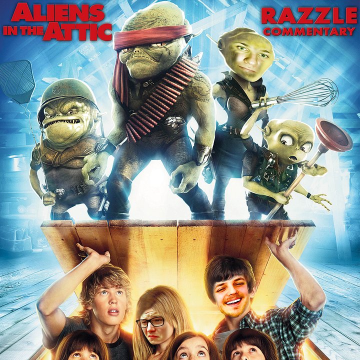 Aliens in the Attic - RAZZLE Commentary Full Audio Track product image (1)