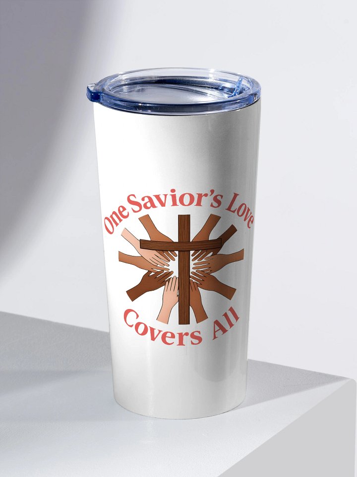 One Savior's Love travel mug product image (2)