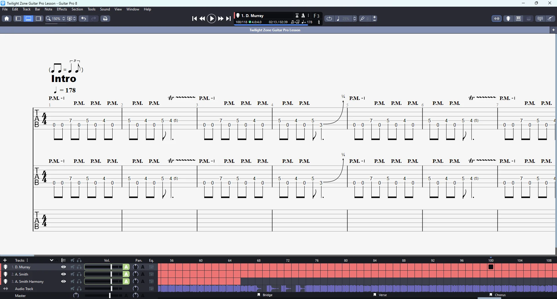 Twilight Zone | PDF Tab + Guitar Pro | Iron Maiden product image (3)