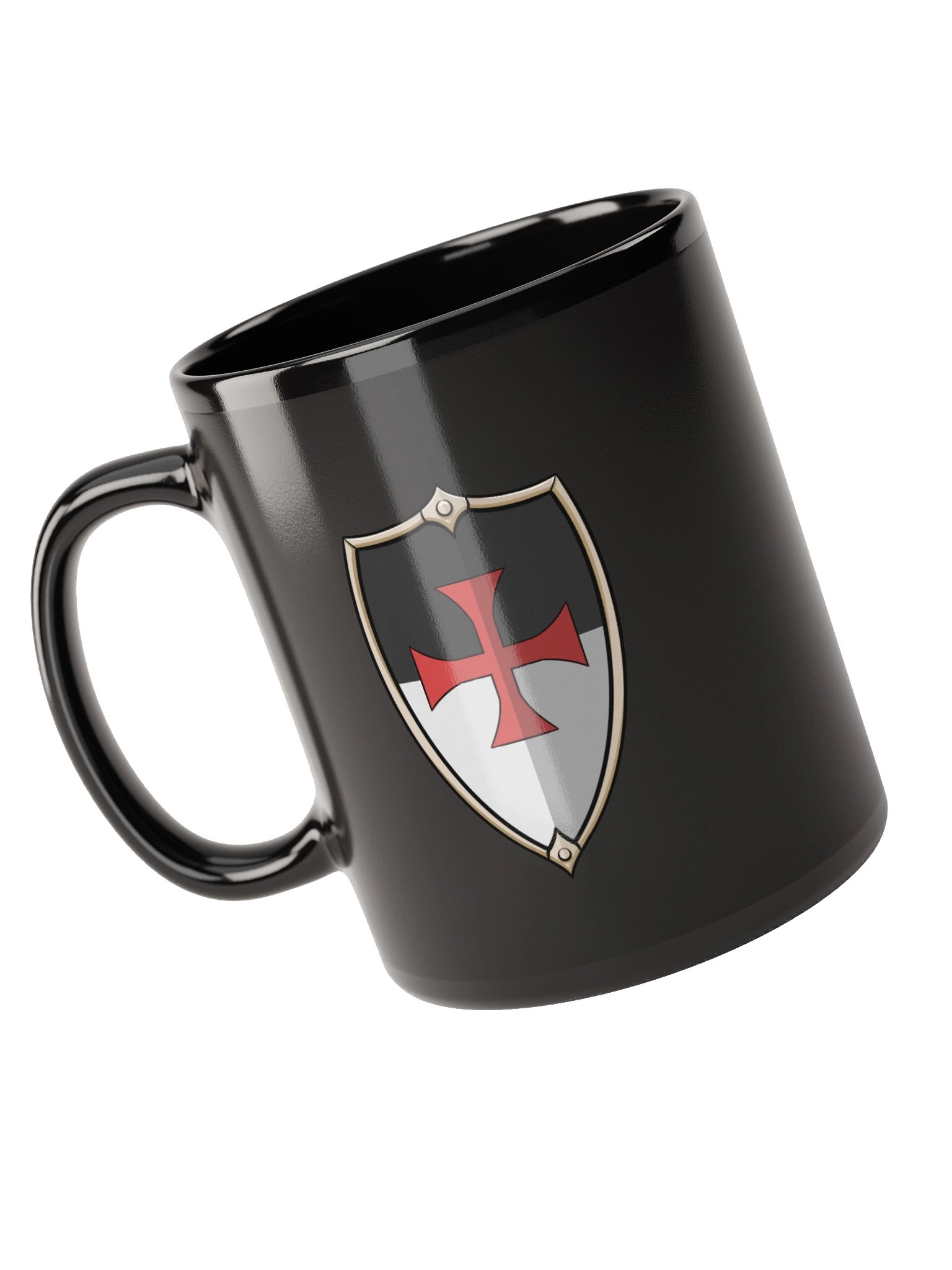 Crusader Gear -Mug (black) product image (2)