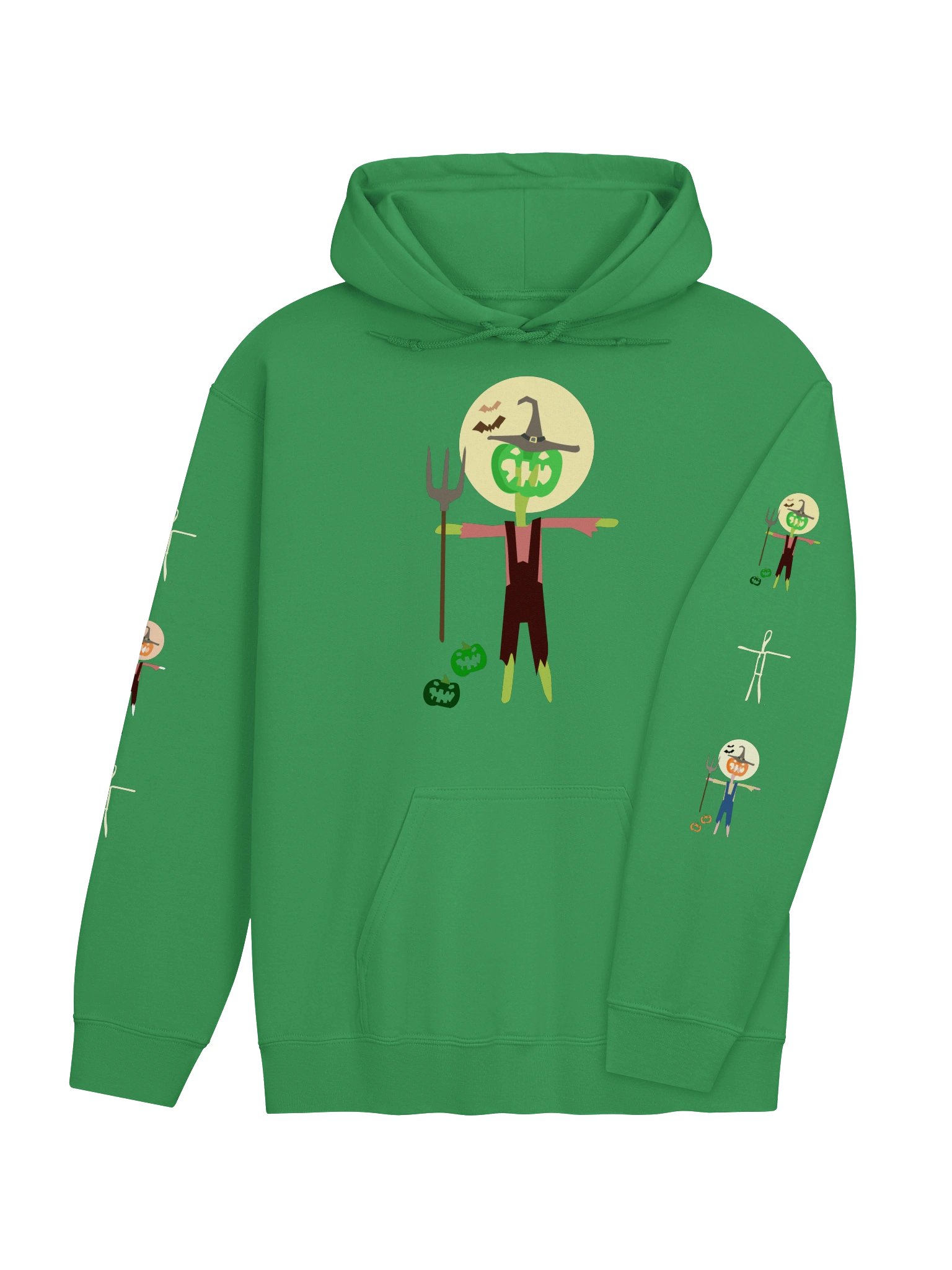 HANS DUVITIXOTE® Halloween Hoodie Green product image (12)