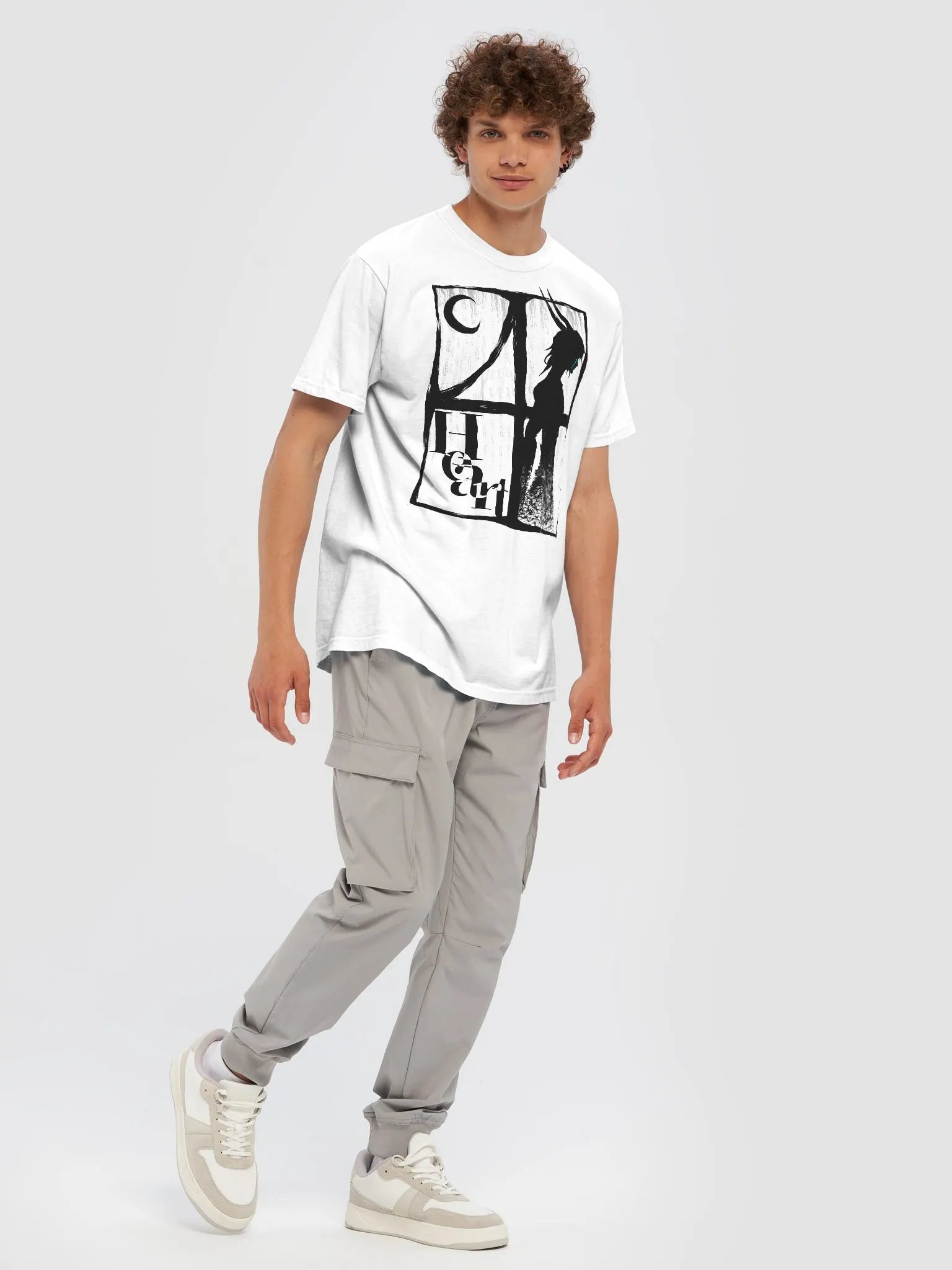HEART White T-Shirt product image (3)