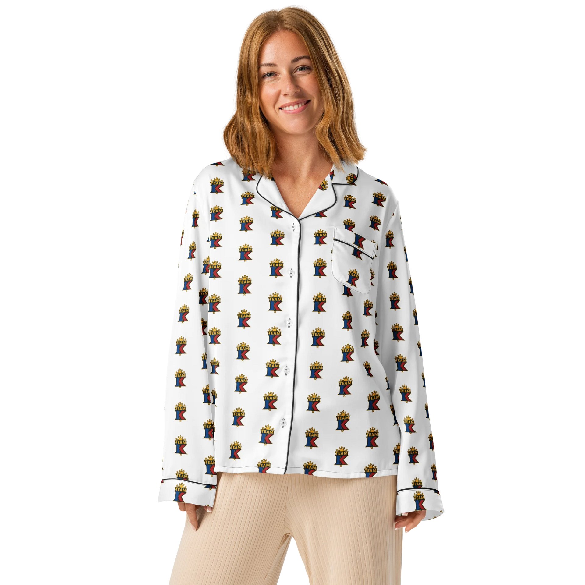 Team K Philippines Women's Long Sleeve Pajama Top product image (1)