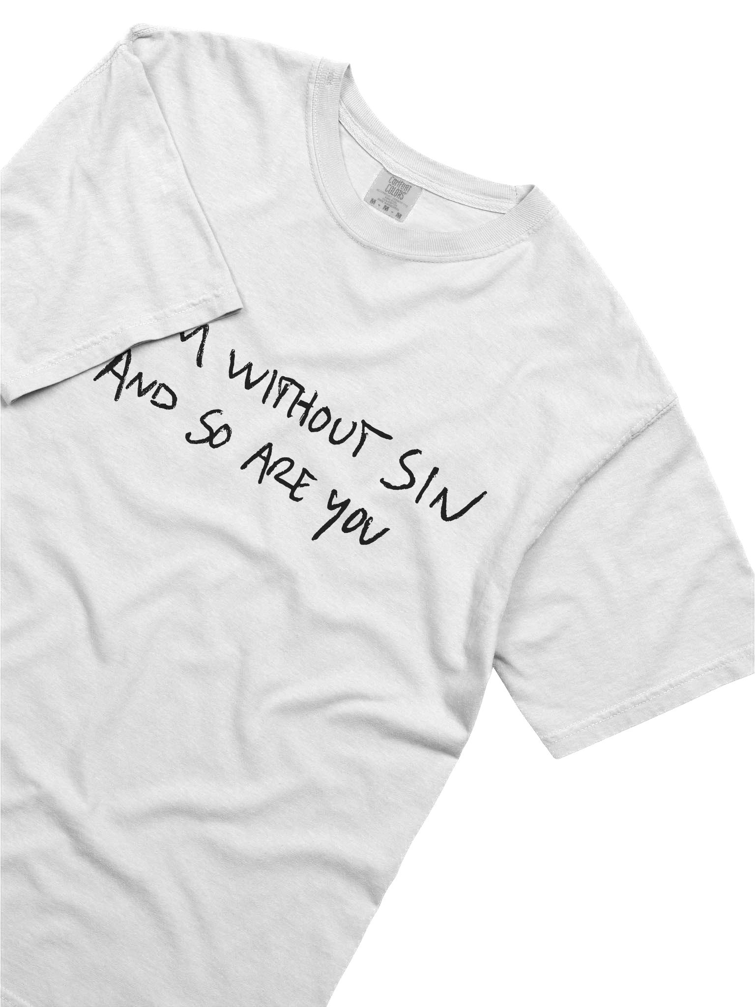 I Am Without Sin Shirt (White) product image (3)