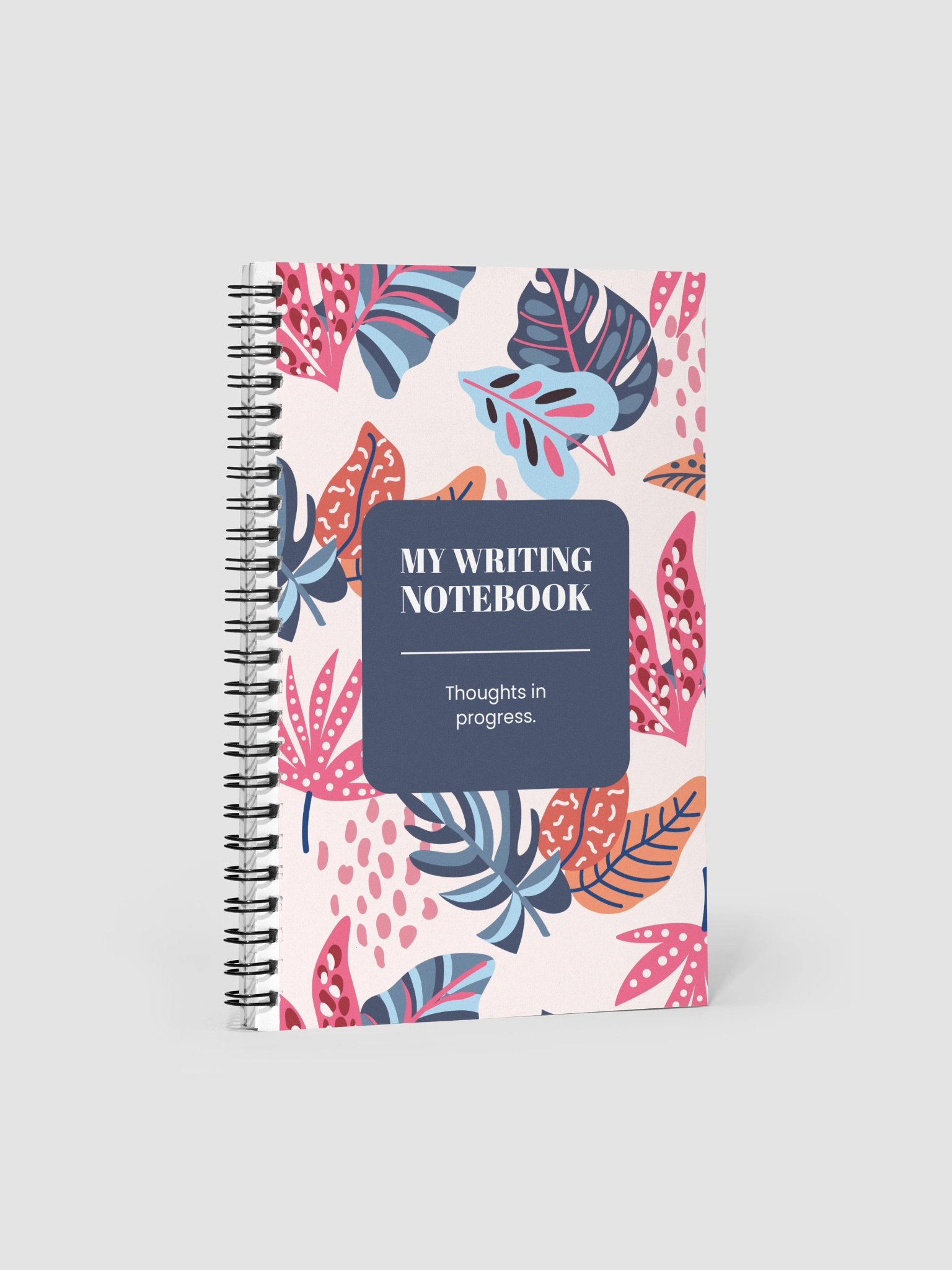 Floral Dreams Spiral Writing Notebook product image (1)