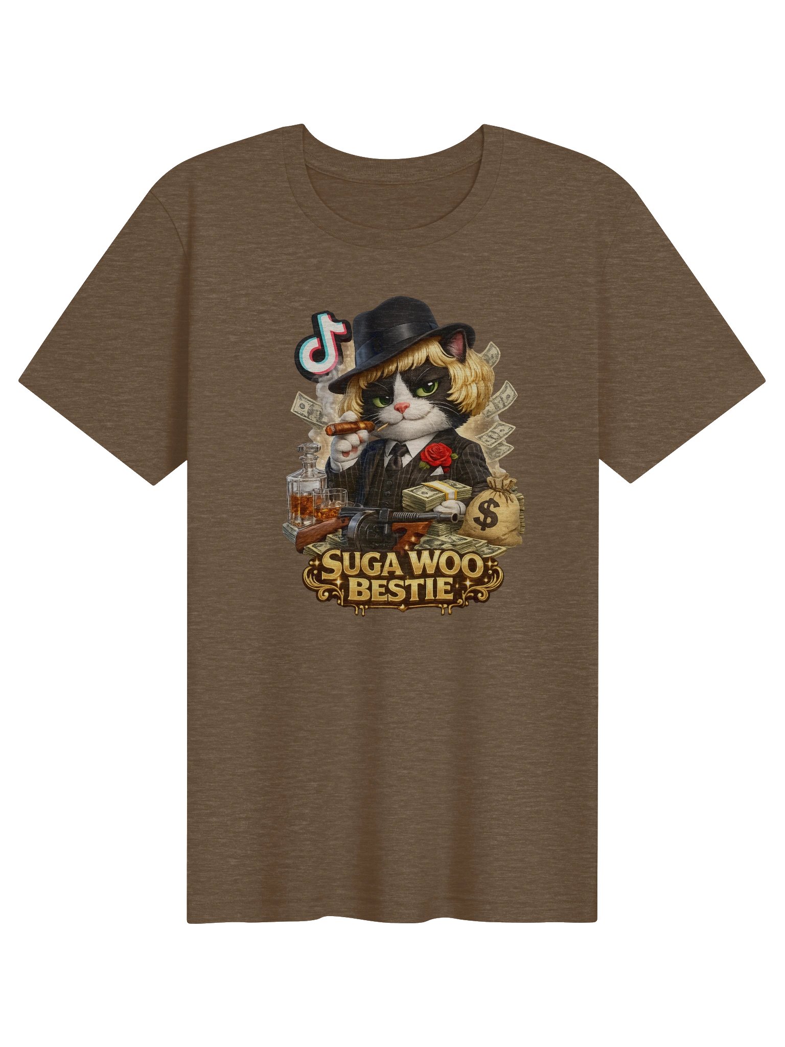 ''Suga Woo Bestie Mafia'' Supersoft T-Shirt product image (1)