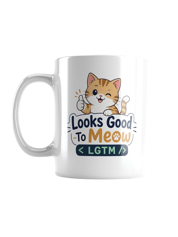 LGTM Looks Good To Meow product image (2)