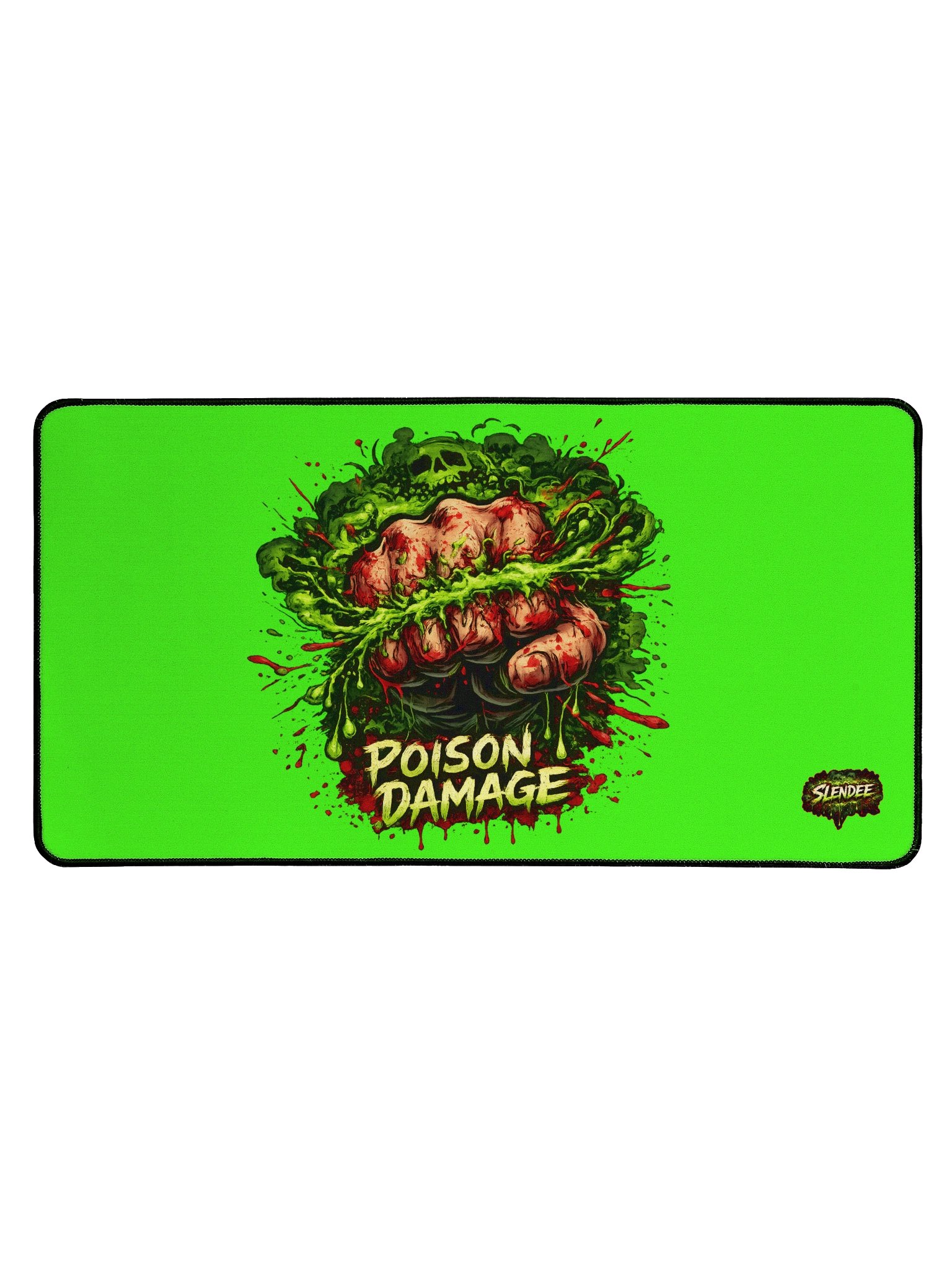 POISON DAMAGE DESK MAT product image (1)