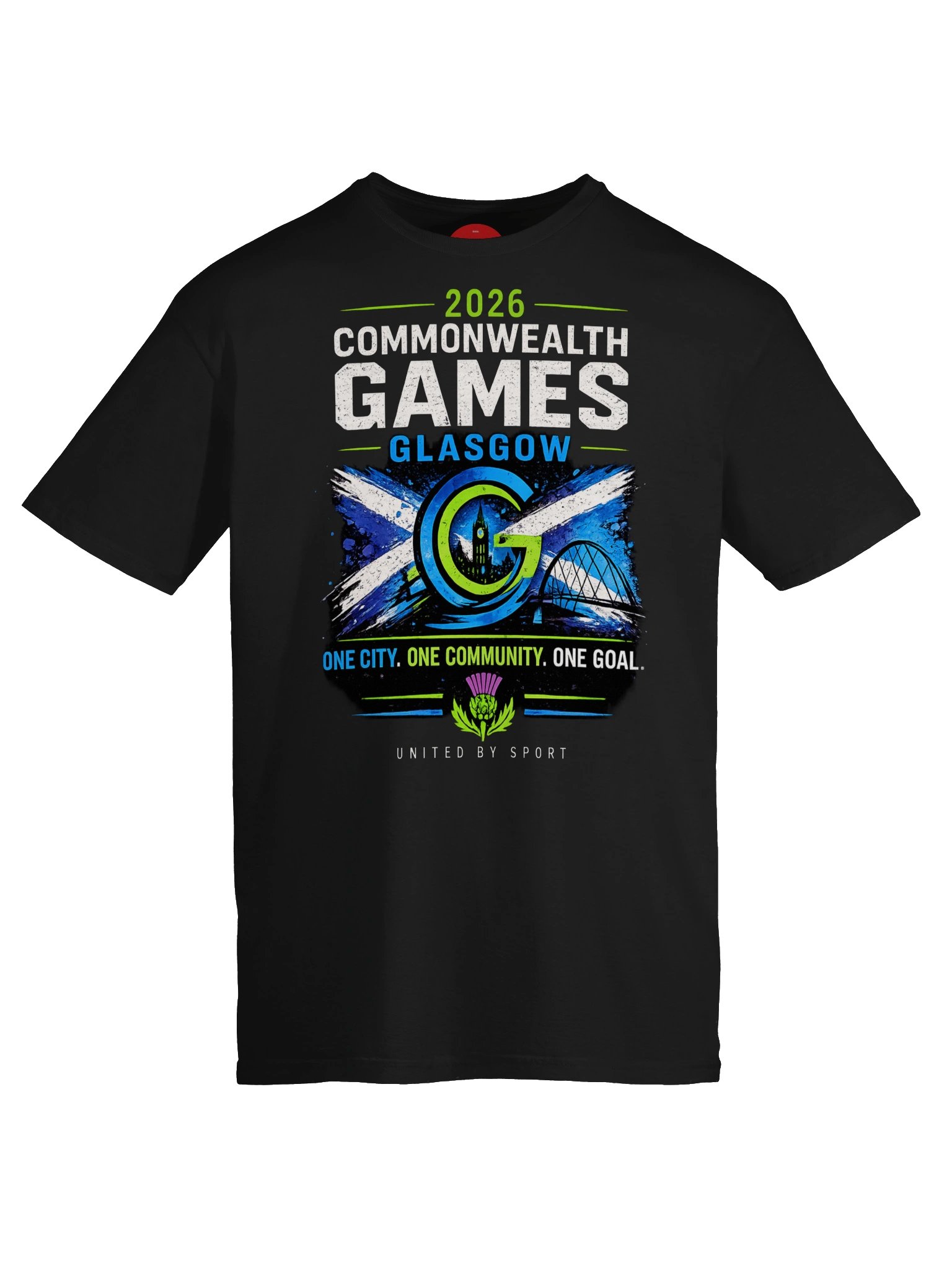 Glasgow 2026 Commonwealth Games Graphic Tee product image (5)