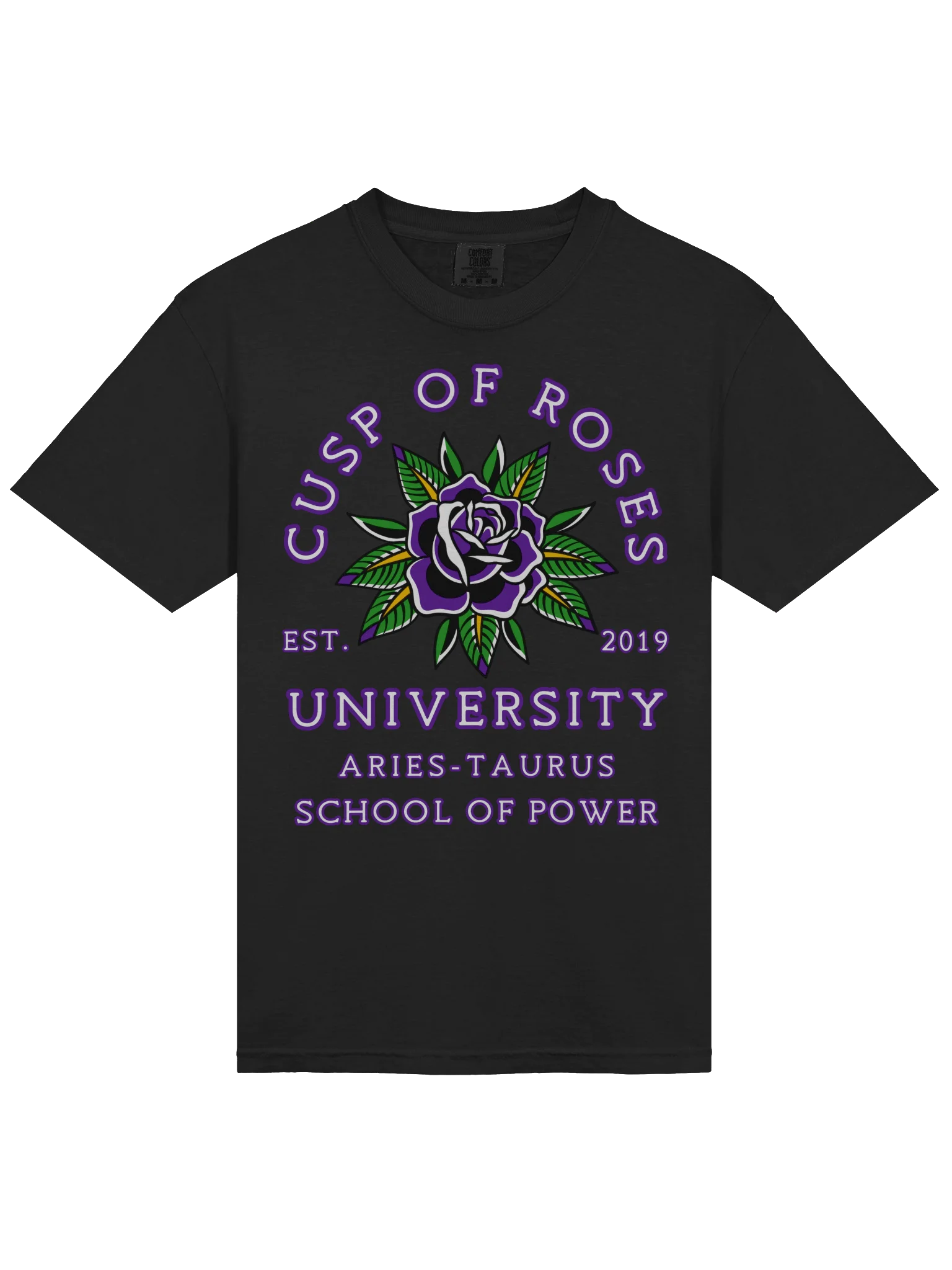 school of power short tee product image (1)