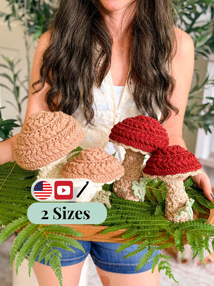 Wheat Stitch™ Mushrooms product image (1)