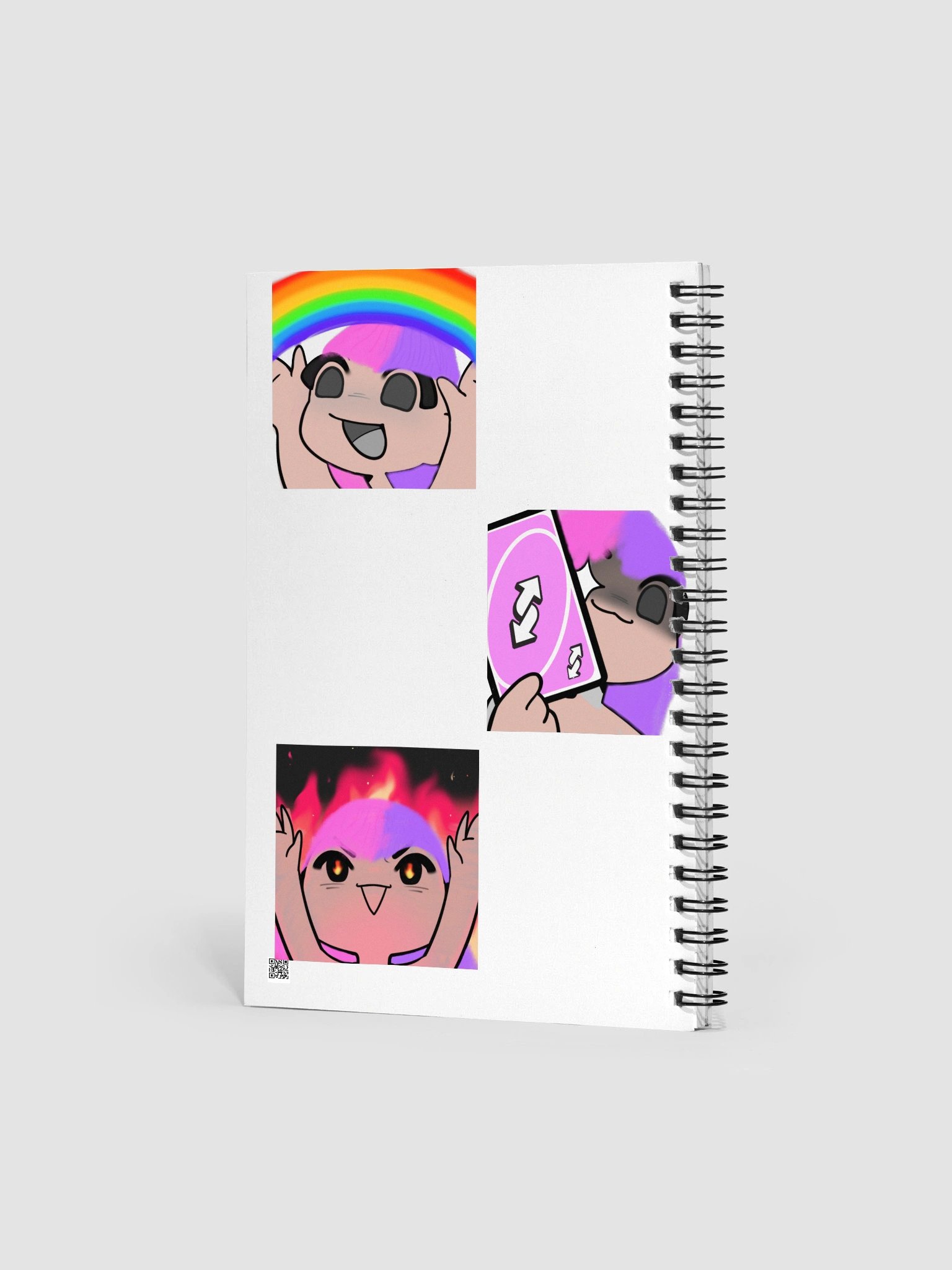 Logo + Emotes Notebook product image (1)