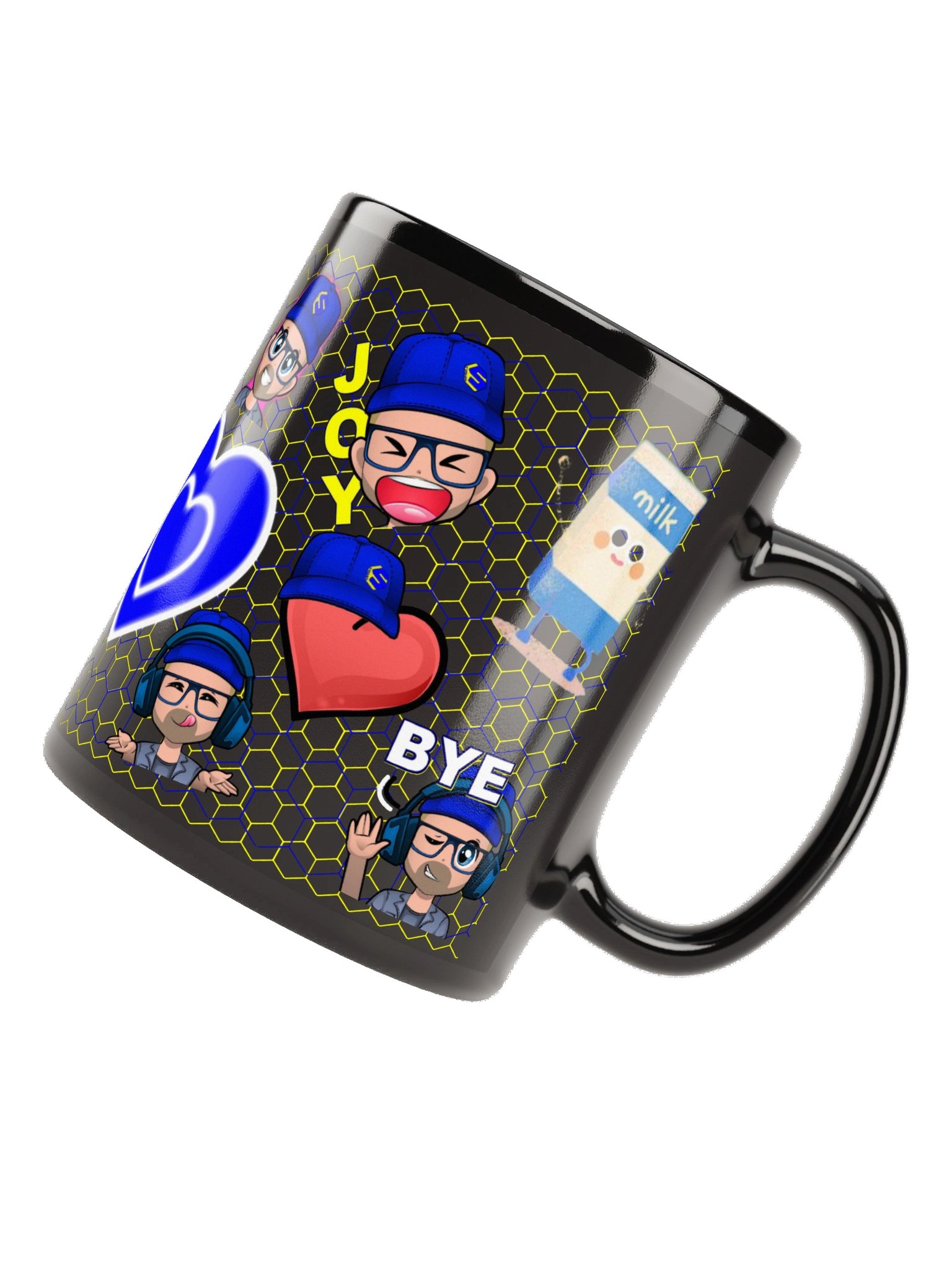 Emote Mug (Black) product image (6)