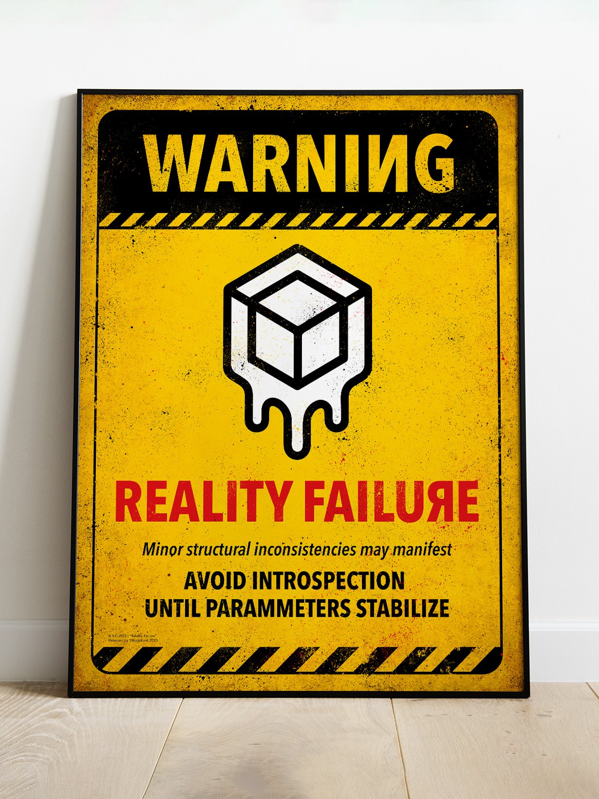 Reality failure - Art Print product image (1)