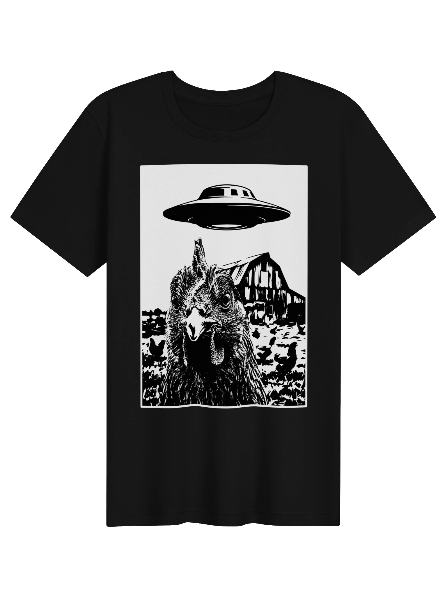 UFO Chicken tshirt product image (1)