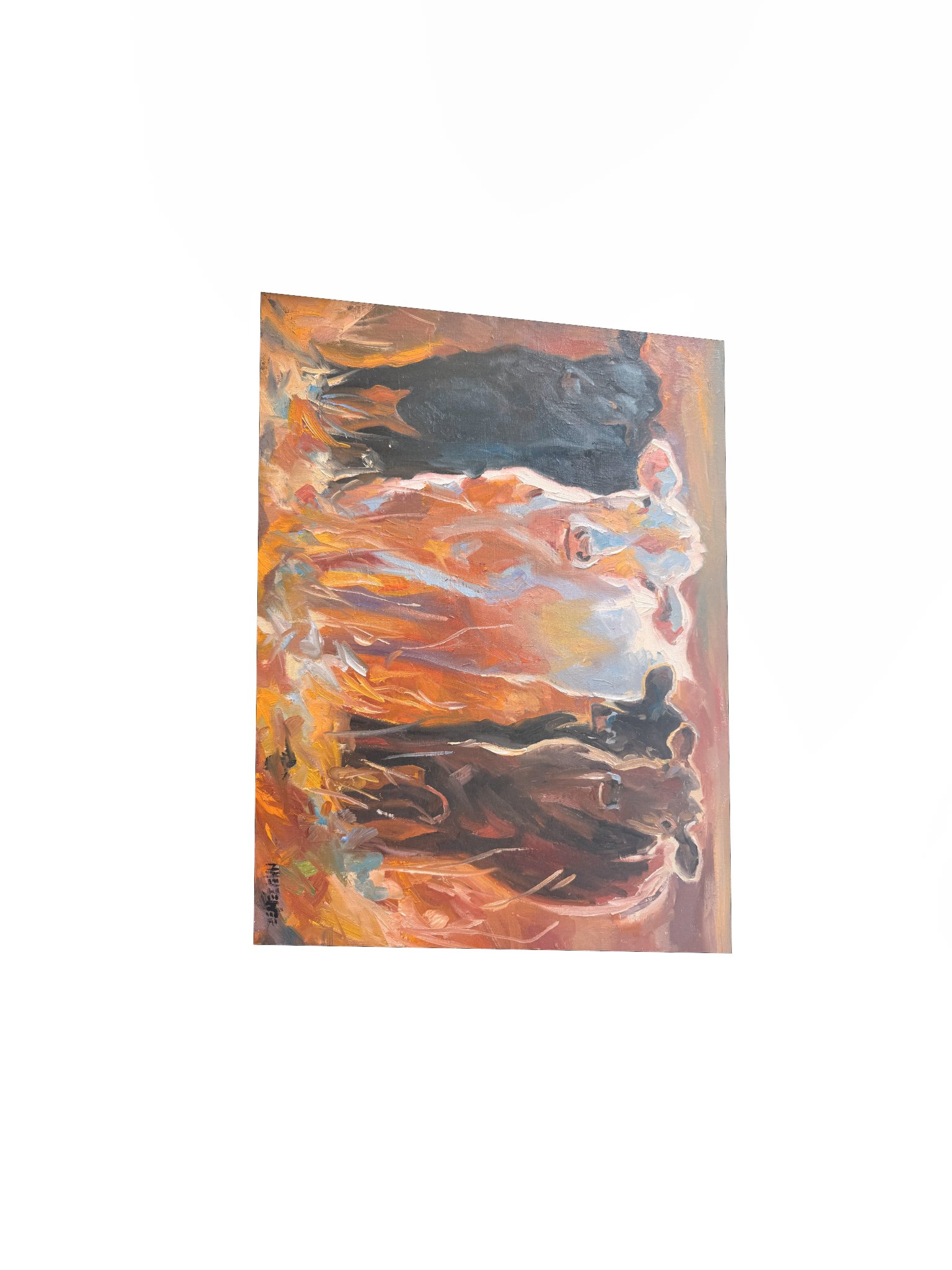 Heifers in Pasture Print product image (10)